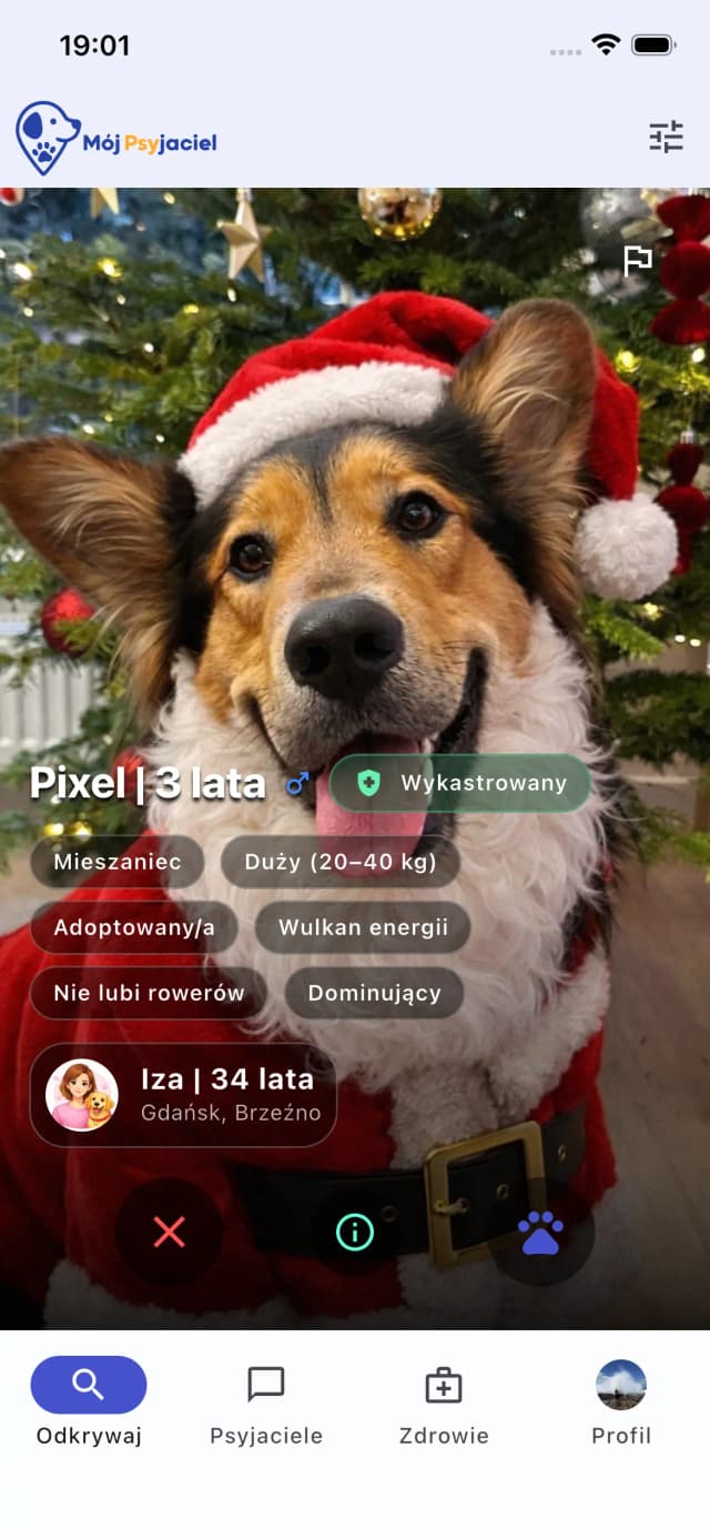 Aplikacja MójPsyjaciel